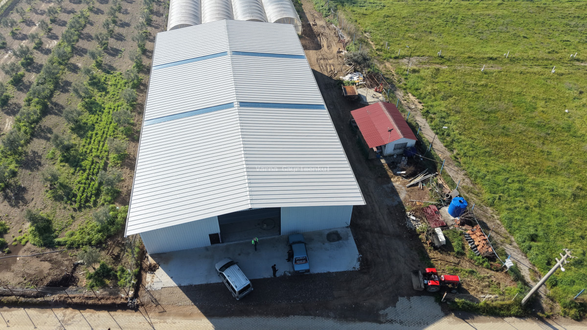 İZMİR MENDERESTE KİRALIK 760M2 KAPALI DEPO İŞYERİ 50KW ELEKTRİK SU - 4