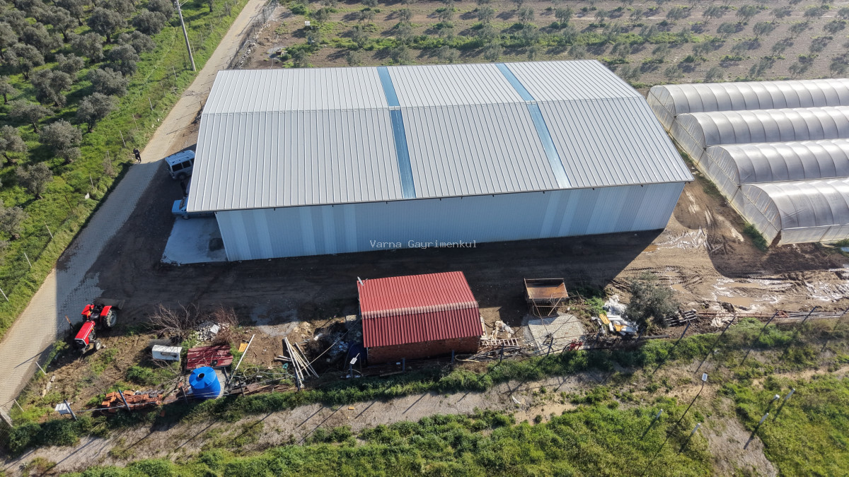 İZMİR MENDERESTE KİRALIK 760M2 KAPALI DEPO İŞYERİ 50KW ELEKTRİK SU - 5