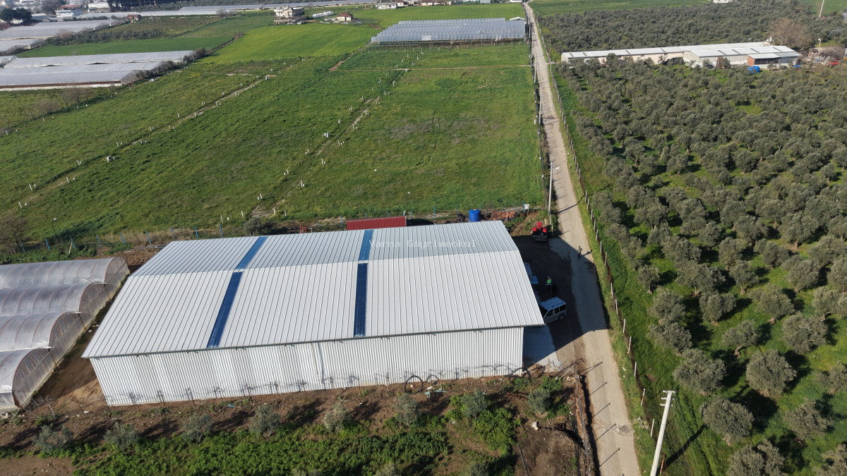 İZMİR MENDERESTE KİRALIK 760M2 KAPALI DEPO İŞYERİ 50KW ELEKTRİK SU - 6