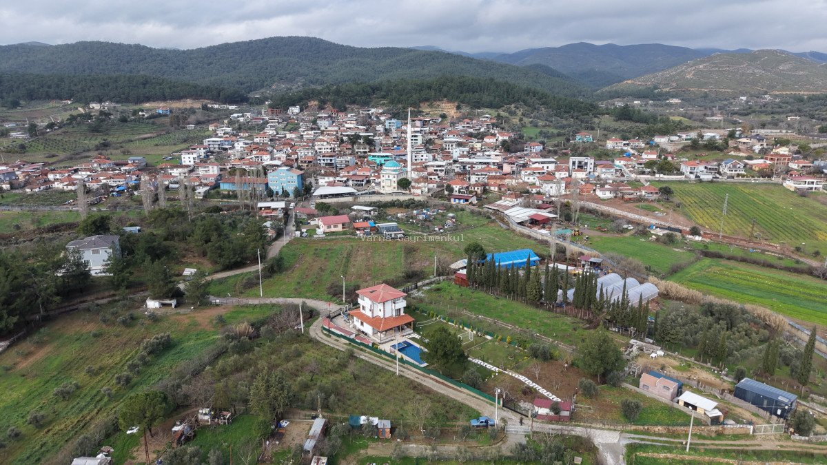 İZMİR YENİKÖY MERKEZDE SATILIK TEKTAPU 1.855 M2 MUHTEŞEM KONUMDA BAHÇE - 5