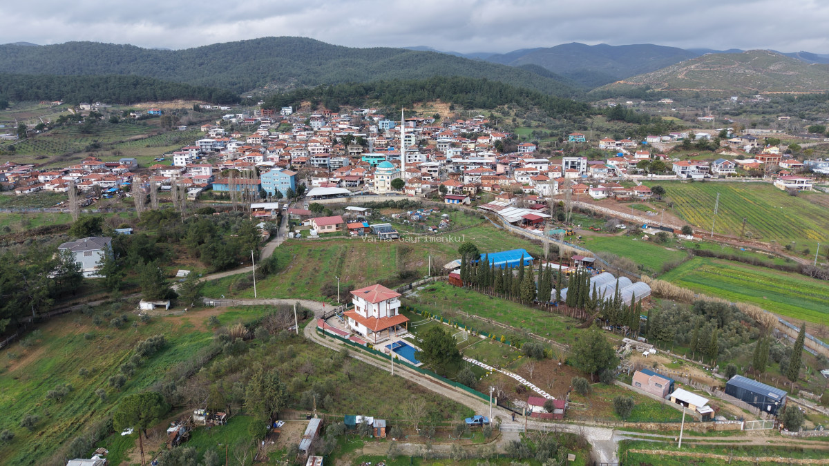 İZMİR YENİKÖY MERKEZDE SATILIK TEKTAPU 1.855 M2 MUHTEŞEM KONUMDA BAHÇE - 6