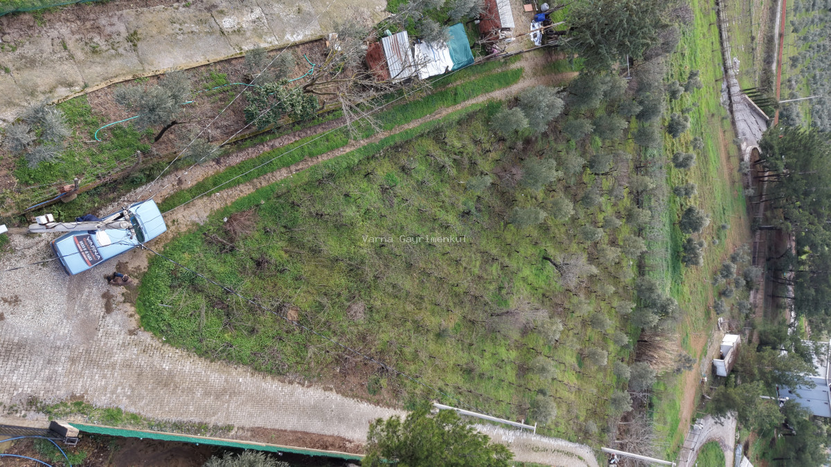 İZMİR YENİKÖY MERKEZDE SATILIK TEKTAPU 1.855 M2 MUHTEŞEM KONUMDA BAHÇE - 15