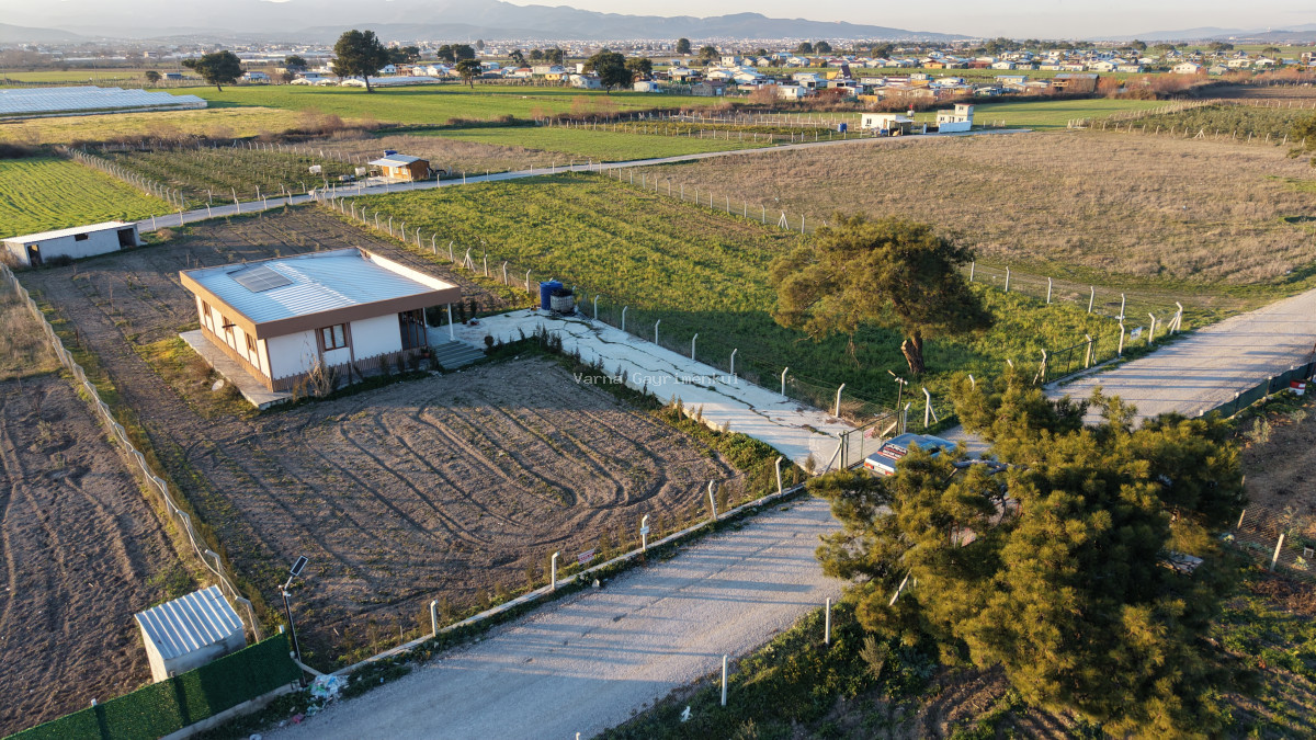 TEKELİDE SATILIK 2.510 M2 ARAZİ İÇİNDE 150 M2 ÇELİK EV İZBANA YAKIN LOKASYONDA - 5