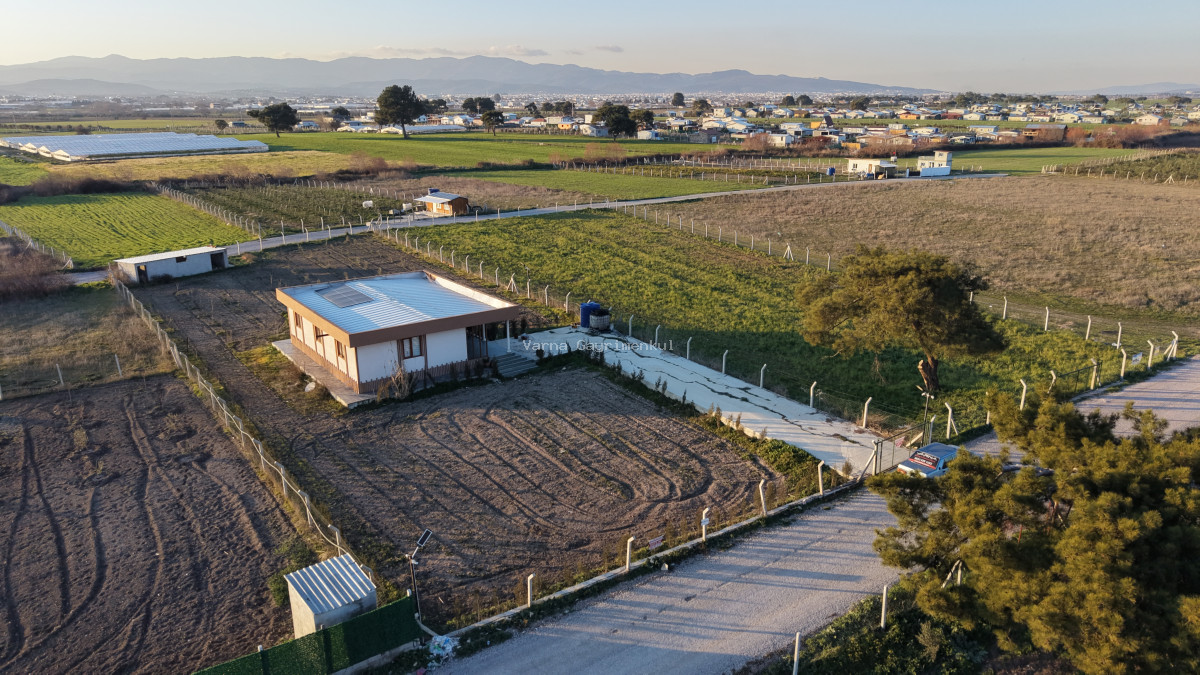 TEKELİDE SATILIK 2.510 M2 ARAZİ İÇİNDE 150 M2 ÇELİK EV İZBANA YAKIN LOKASYONDA - 6