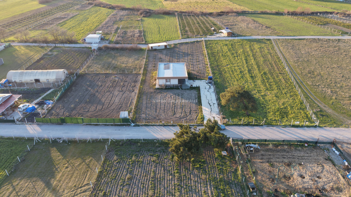 TEKELİDE SATILIK 2.510 M2 ARAZİ İÇİNDE 150 M2 ÇELİK EV İZBANA YAKIN LOKASYONDA - 8