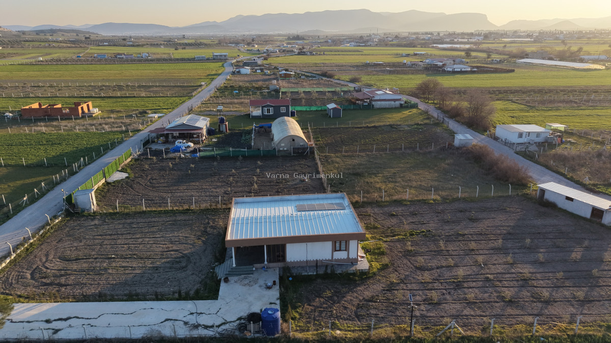 TEKELİDE SATILIK 2.510 M2 ARAZİ İÇİNDE 150 M2 ÇELİK EV İZBANA YAKIN LOKASYONDA - 10