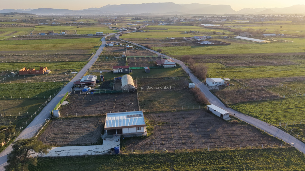 TEKELİDE SATILIK 2.510 M2 ARAZİ İÇİNDE 150 M2 ÇELİK EV İZBANA YAKIN LOKASYONDA - 12
