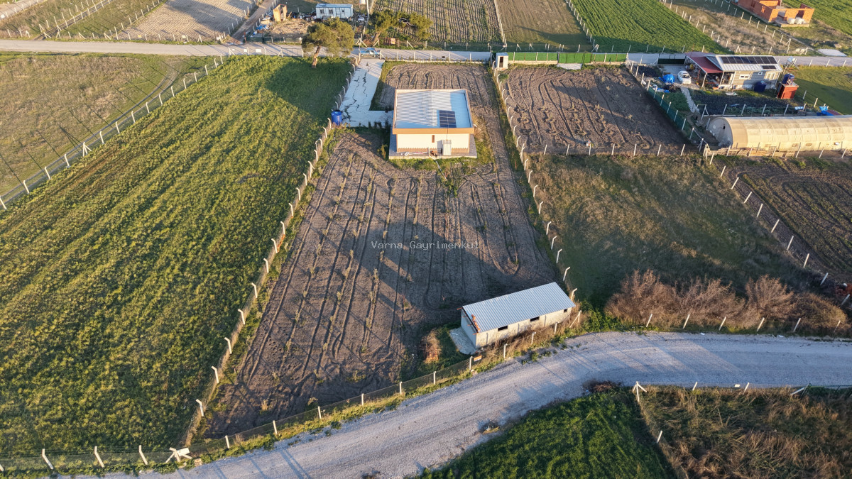TEKELİDE SATILIK 2.510 M2 ARAZİ İÇİNDE 150 M2 ÇELİK EV İZBANA YAKIN LOKASYONDA - 14