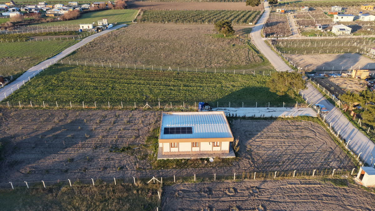 TEKELİDE SATILIK 2.510 M2 ARAZİ İÇİNDE 150 M2 ÇELİK EV İZBANA YAKIN LOKASYONDA - 15