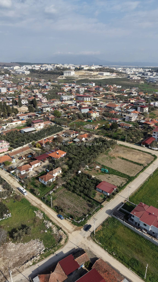 İZMİR TEKELİDE SATILIK 590 M2 İMARLI İZBANA YAKIN HARİKA KÖŞE ARSA - 7