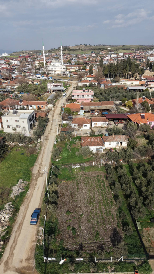 İZMİR TEKELİDE SATILIK 590 M2 İMARLI İZBANA YAKIN HARİKA KÖŞE ARSA - 10
