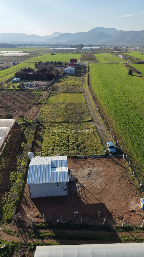 MENDERESTE SATILIK 500 M2 TAPULU 75 M2 EV ELEKTRİK SUYU OLAN HARİKA BAHÇE - 6
