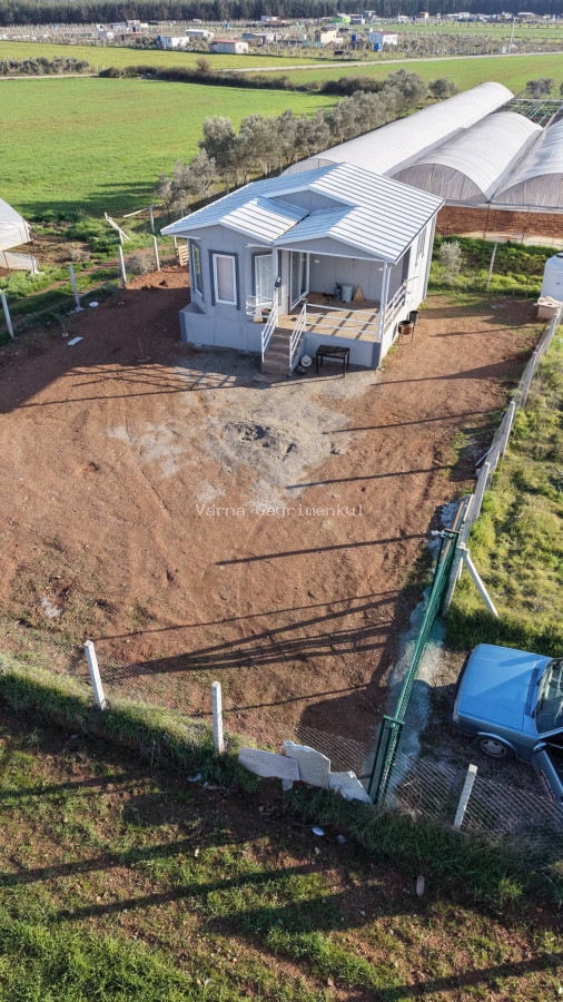 MENDERESTE SATILIK 500 M2 TAPULU 75 M2 EV ELEKTRİK SUYU OLAN HARİKA BAHÇE - 11
