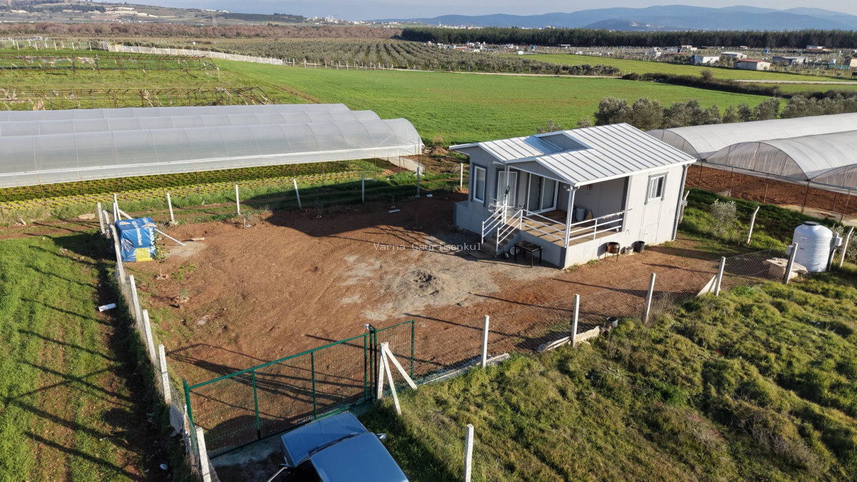 MENDERESTE SATILIK 500 M2 TAPULU 75 M2 EV ELEKTRİK SUYU OLAN HARİKA BAHÇE - 13