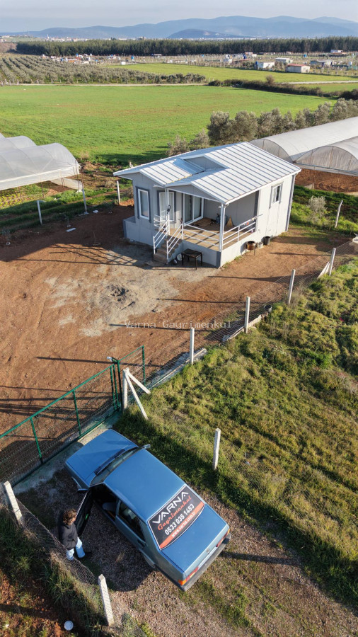 MENDERESTE SATILIK 500 M2 TAPULU 75 M2 EV ELEKTRİK SUYU OLAN HARİKA BAHÇE - 15