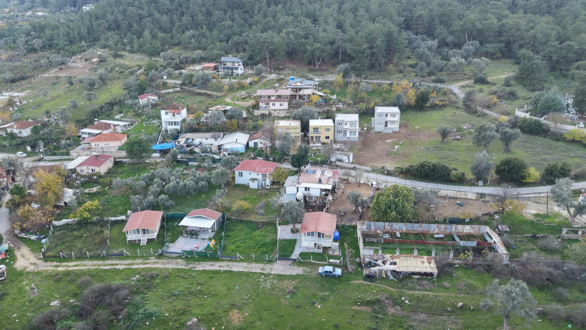 DEĞİRMENDERE KÖY İÇİNDE SATILIK 186 M2 BAHÇE ETRAFI ÇEVRİLİ 65 M2 PREFABRİK EV - 13