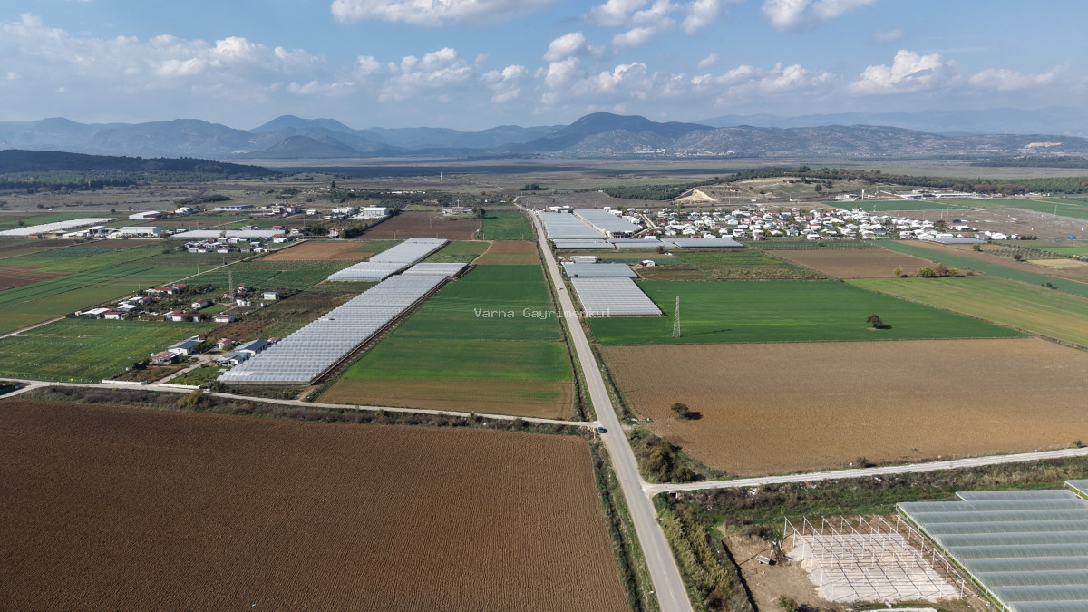 İZMİR SANCAKLIDA SATILIK TEKTAPU 4.700 M2 ANAYOLA YAKIN KÖŞE TARLA - 2