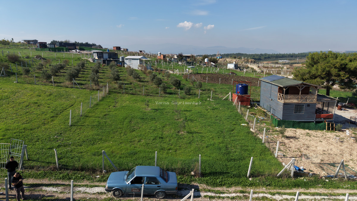 İZMİR OĞLANANASINDA SATILIK 500 M2 TAPULU ETRAFI ÇEVRİLİ MANZARALI HARİKA BAHÇE - 7