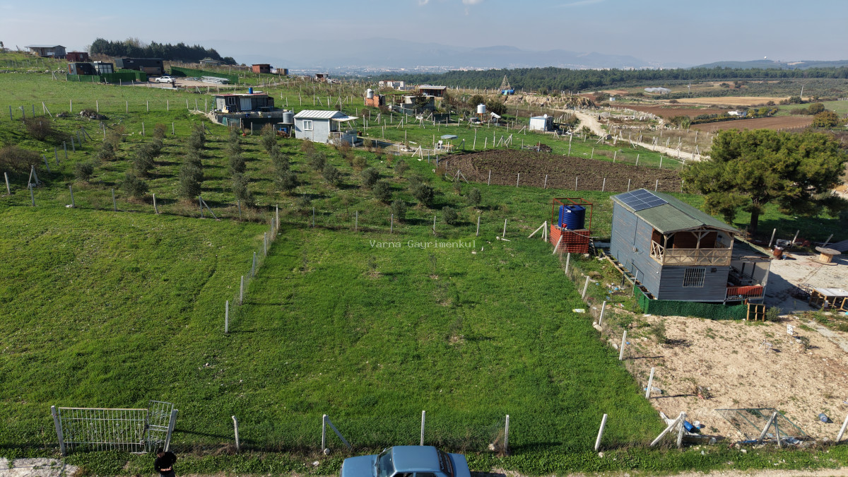 İZMİR OĞLANANASINDA SATILIK 500 M2 TAPULU ETRAFI ÇEVRİLİ MANZARALI HARİKA BAHÇE - 11