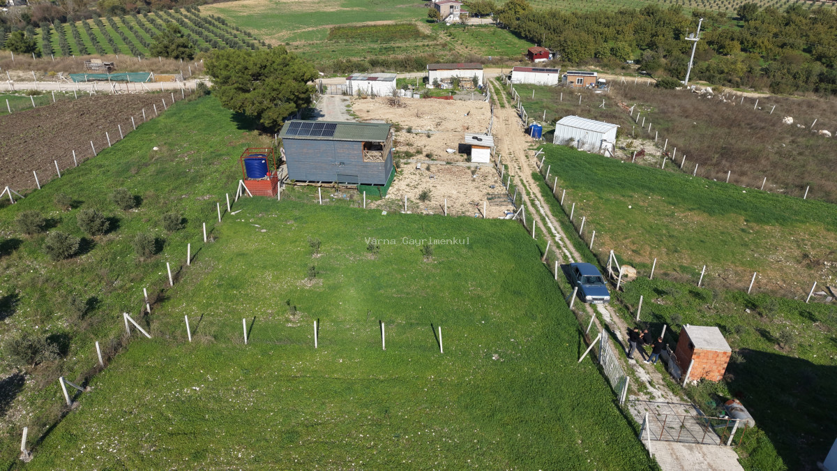 İZMİR OĞLANANASINDA SATILIK 500 M2 TAPULU ETRAFI ÇEVRİLİ MANZARALI HARİKA BAHÇE - 12