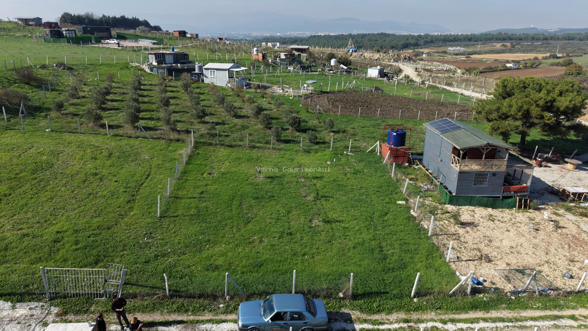 İZMİR OĞLANANASINDA SATILIK 500 M2 TAPULU ETRAFI ÇEVRİLİ MANZARALI HARİKA BAHÇE - 13