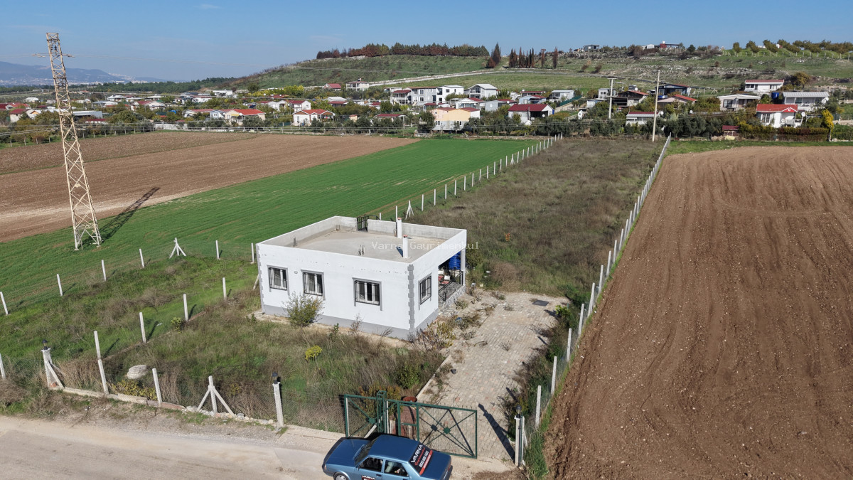 İZMİR OĞLANANASINDA SATILIK 2.400 M2 ARAZİ 100 M2 SIFIR EV HAZIR ÇİFTLİK - 5