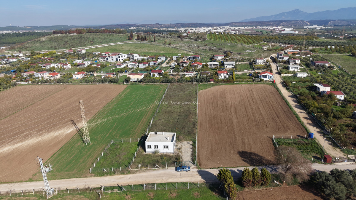 İZMİR OĞLANANASINDA SATILIK 2.400 M2 ARAZİ 100 M2 SIFIR EV HAZIR ÇİFTLİK - 10