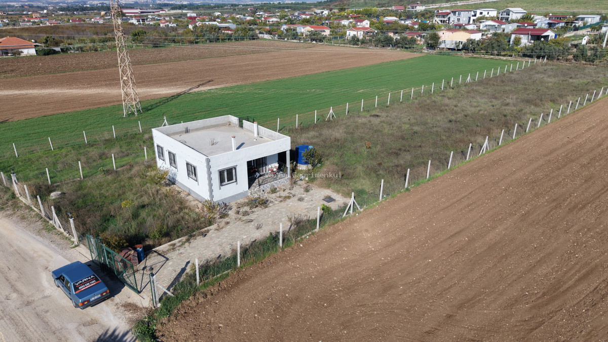 İZMİR OĞLANANASINDA SATILIK 2.400 M2 ARAZİ 100 M2 SIFIR EV HAZIR ÇİFTLİK - 14