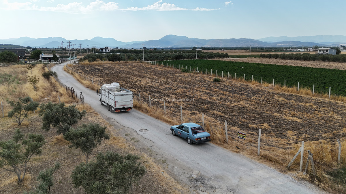 İZMİR TEKELİDE SATILIK TEKTAPU 4.050 M2 İZBANA YAKIN KÖŞE PARSEL YATIRIMLIK ARAZİ - 7
