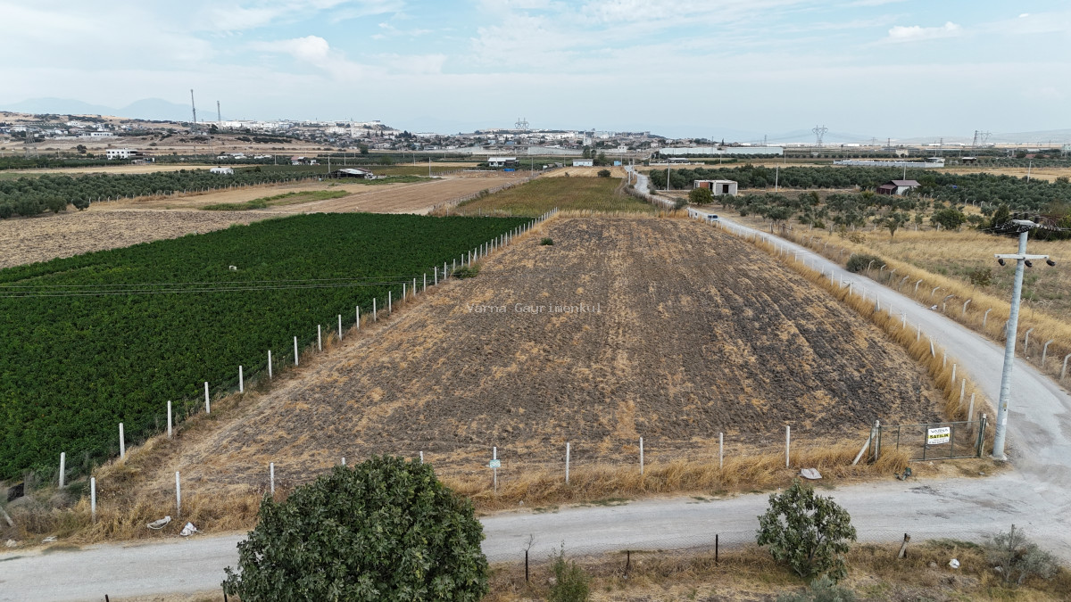 İZMİR TEKELİDE SATILIK TEKTAPU 4.050 M2 İZBANA YAKIN KÖŞE PARSEL YATIRIMLIK ARAZİ - 9