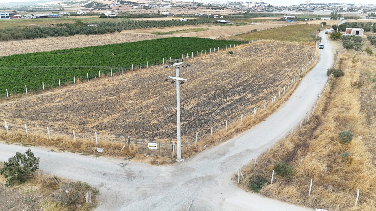 İZMİR TEKELİDE SATILIK TEKTAPU 4.050 M2 İZBANA YAKIN KÖŞE PARSEL YATIRIMLIK ARAZİ - 14