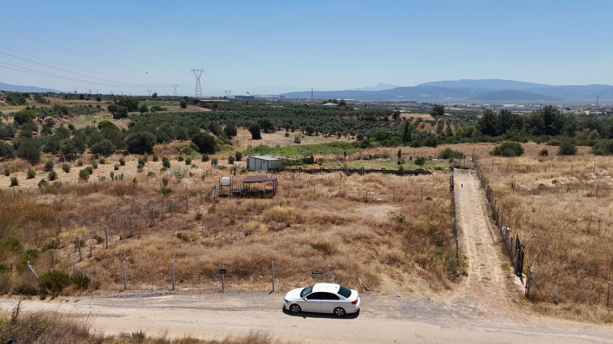İZMİR YENİ BULGURCADA SATILIK 910 M2 KÖYE YAKIN TAPULU KÖŞE PARSEL - 2