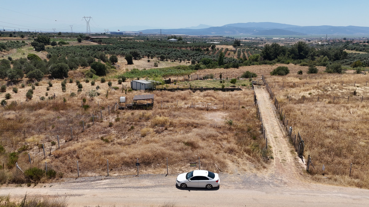 İZMİR YENİ BULGURCADA SATILIK 910 M2 KÖYE YAKIN TAPULU KÖŞE PARSEL - 6
