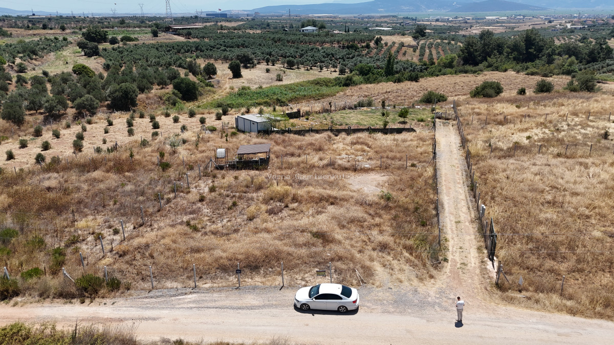 İZMİR YENİ BULGURCADA SATILIK 910 M2 KÖYE YAKIN TAPULU KÖŞE PARSEL - 10