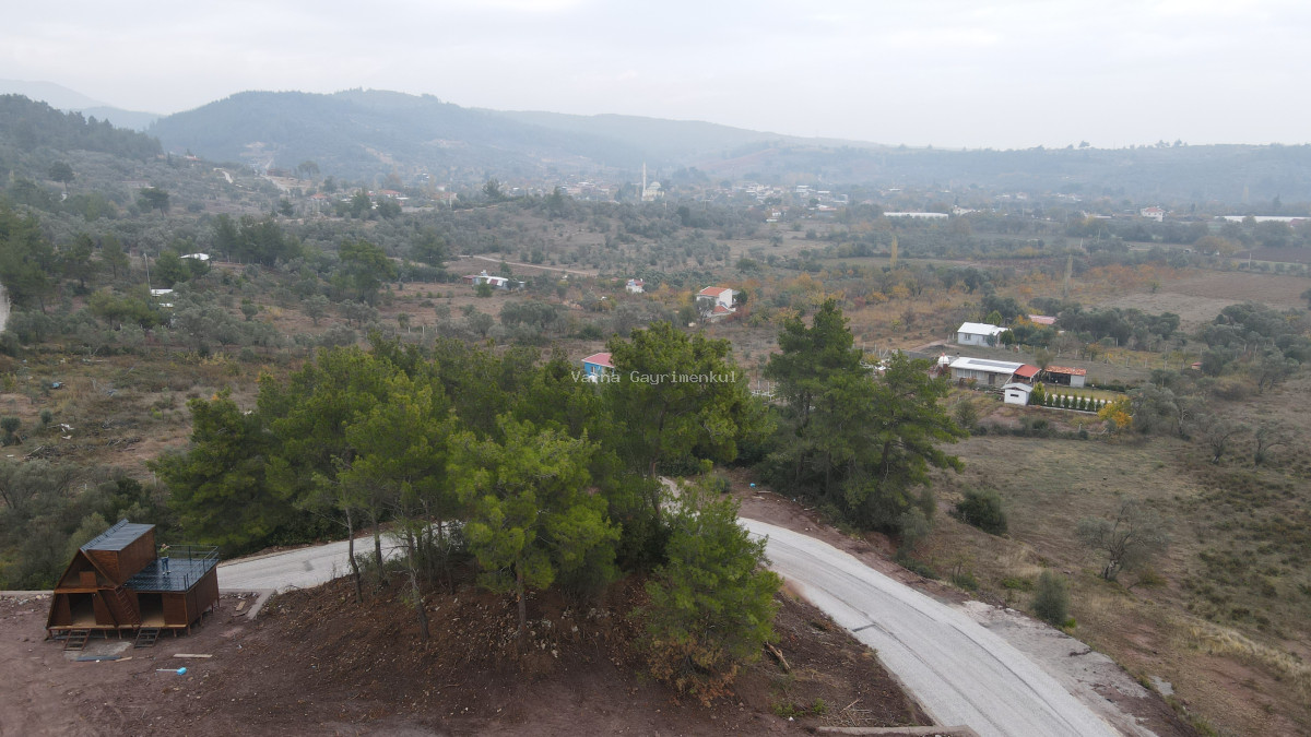 İZMİR ÇATALCADA SATILIK TAPULU 400 M2 KÖYE YAKIN TAŞ DUVARLI MUHTEŞEM BAHÇE