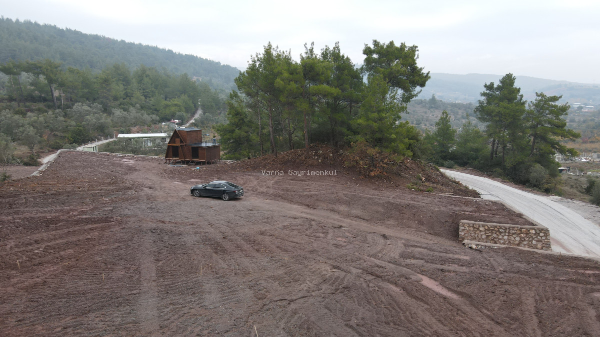 İZMİR ÇATALCADA SATILIK TAPULU 400 M2 KÖYE YAKIN TAŞ DUVARLI MUHTEŞEM BAHÇE - 5