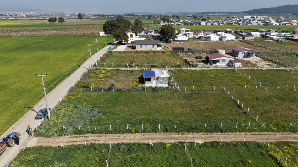 DEVELİDE SATILIK 1.050 M2 RESMİ TAPULU İZBANA YAKIN ASFALT CEPHELİ KÖŞE TARLA - 14