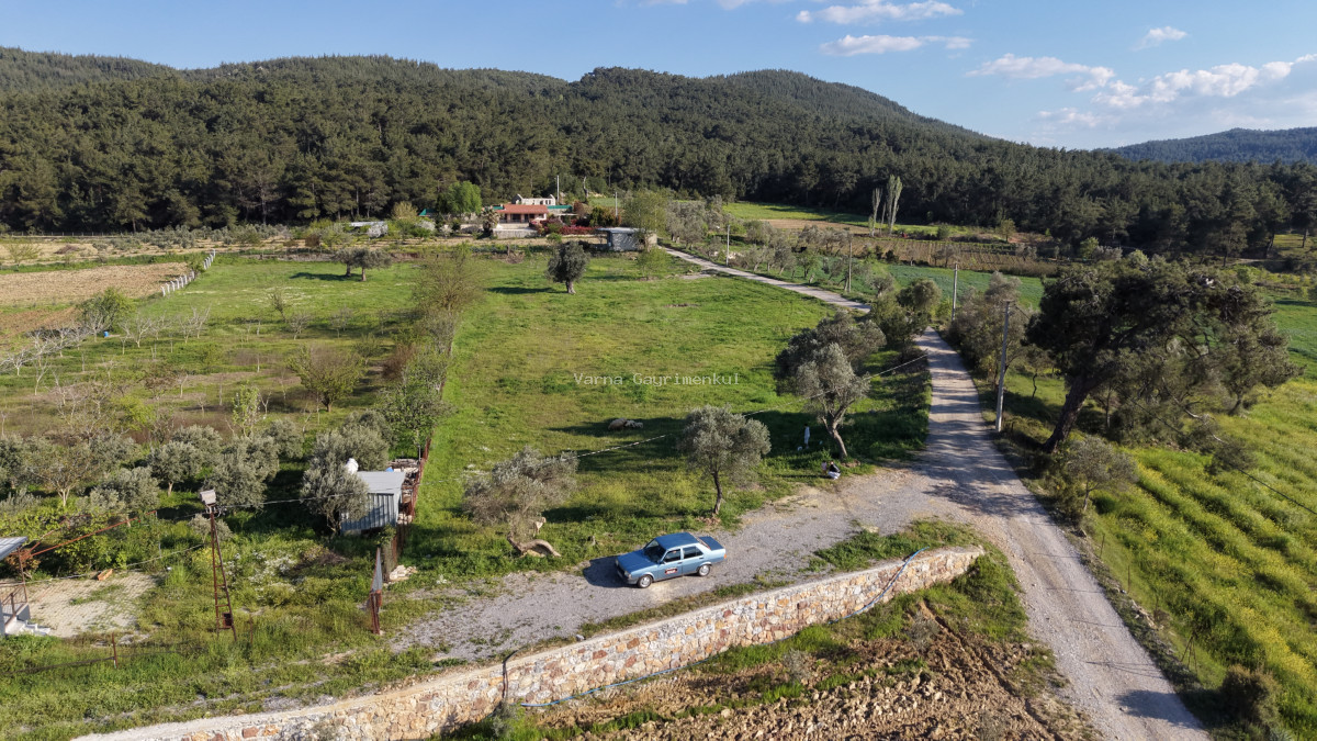 YENİKÖYDE SATILIK TEKTAPU 6.775 M2 MUHTEŞEM MANZARALI BAHÇE - 8