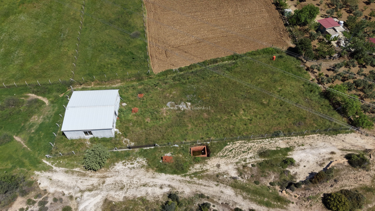 İZMİR DEREKÖYDE SATILIK TEKTAPU 1.740 M2 MERKEZE YAKIN ETRAFI ÇEVRİLİ 80 M2 EV - 16