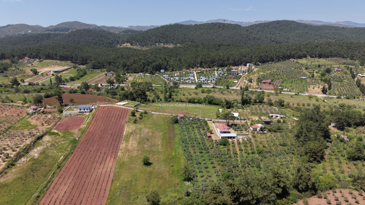 İZMİR YENİKÖYDE SATILIK 7.100 M2 TAPULU ÇİFTLİK İÇİN UYGUN MUHTEŞEM ARAZİ - 6