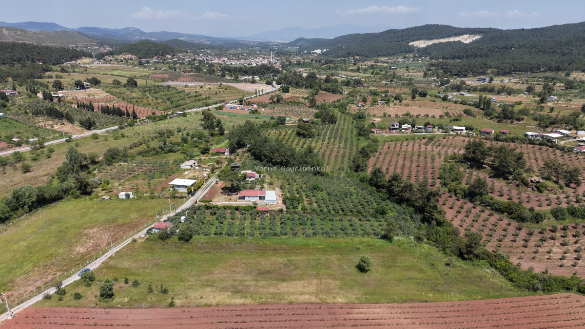 İZMİR YENİKÖYDE SATILIK 7.100 M2 TAPULU ÇİFTLİK İÇİN UYGUN MUHTEŞEM ARAZİ - 9