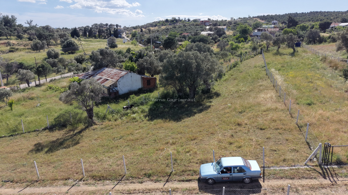 İZMİR GÖRECEDE SATILIK 1.200 M2 TAPULU ELEKTRİK SULU YATIRIMLIK BAHÇE - 5