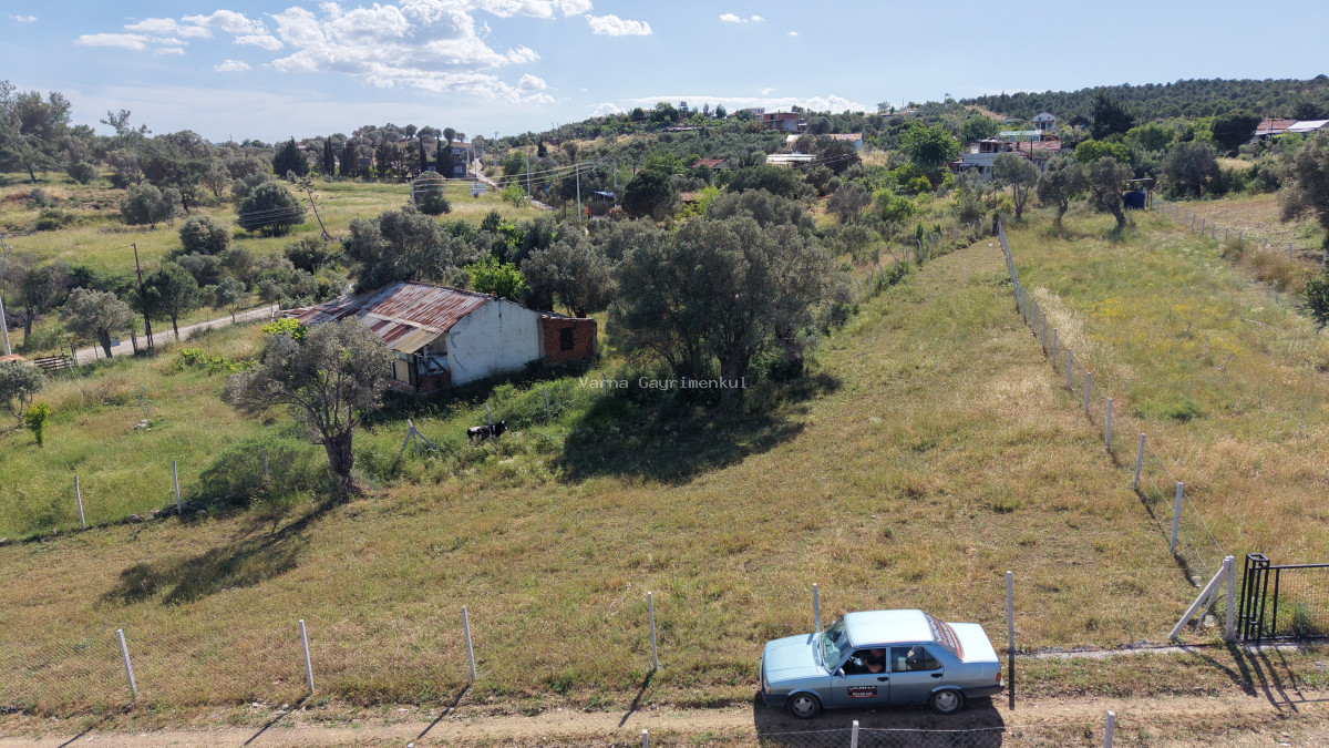 İZMİR GÖRECEDE SATILIK 1.200 M2 TAPULU ELEKTRİK SULU YATIRIMLIK BAHÇE - 7