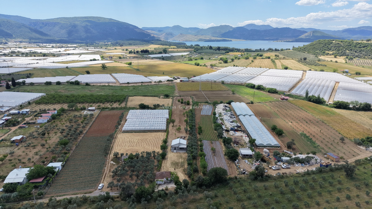 DEĞİRMENDEREDE SATILIK 4.670 M2 İÇERİSİNDE 2 ADET 2+1 EV ELEKTRİK SUYU OLAN ARAZİ - 2