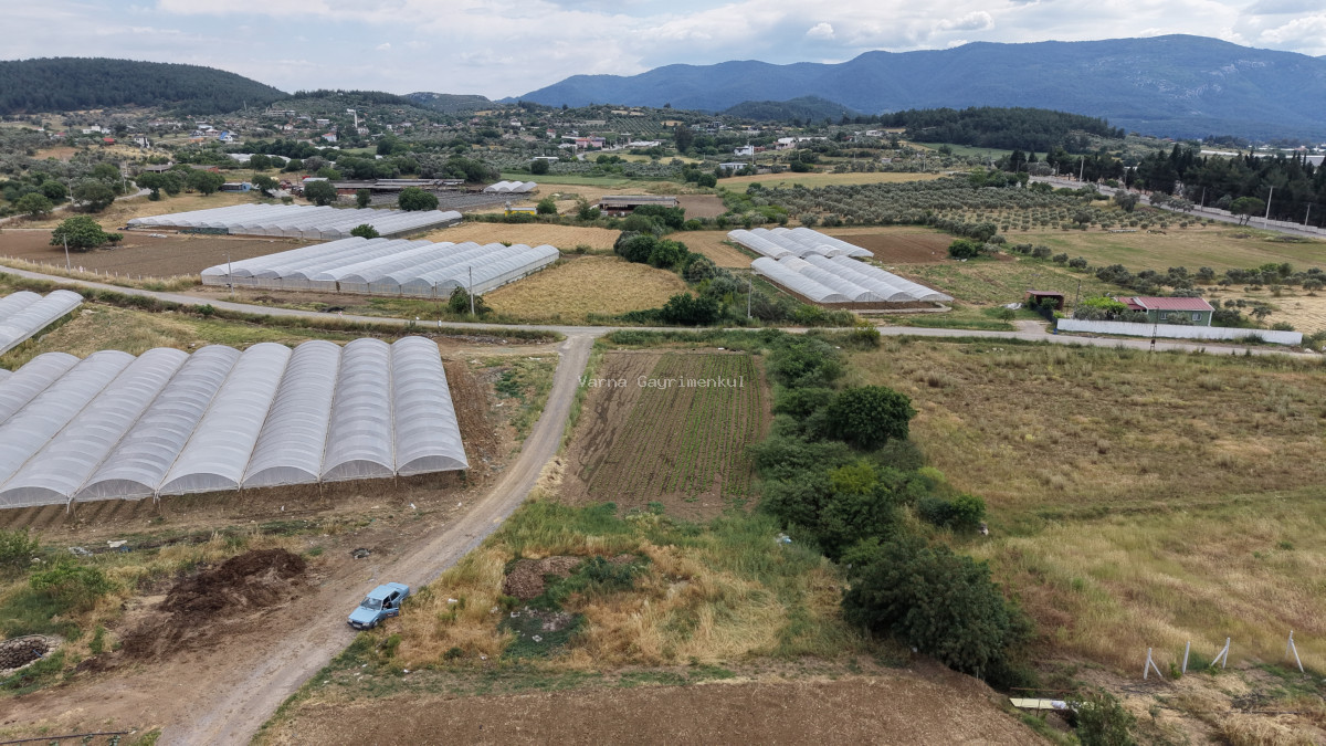 MENDERES SANCAKLIDA SATILIK TEKTAPU 1.078 M2 KÖYE YAKIN YATIRIMLIK BAHÇE - 4