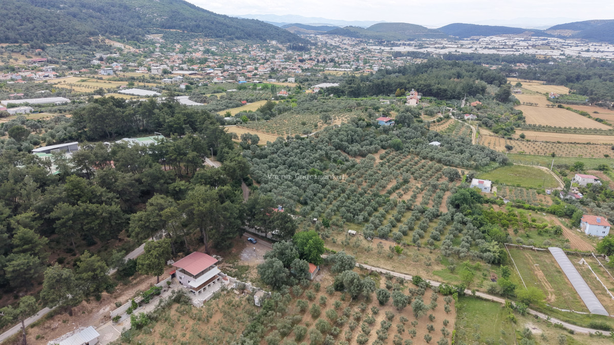 ATAKÖYDE SATILIK TEKTAPU 1.000 M2 KÖY KENARI ARSA GİBİ BAHÇE - 3