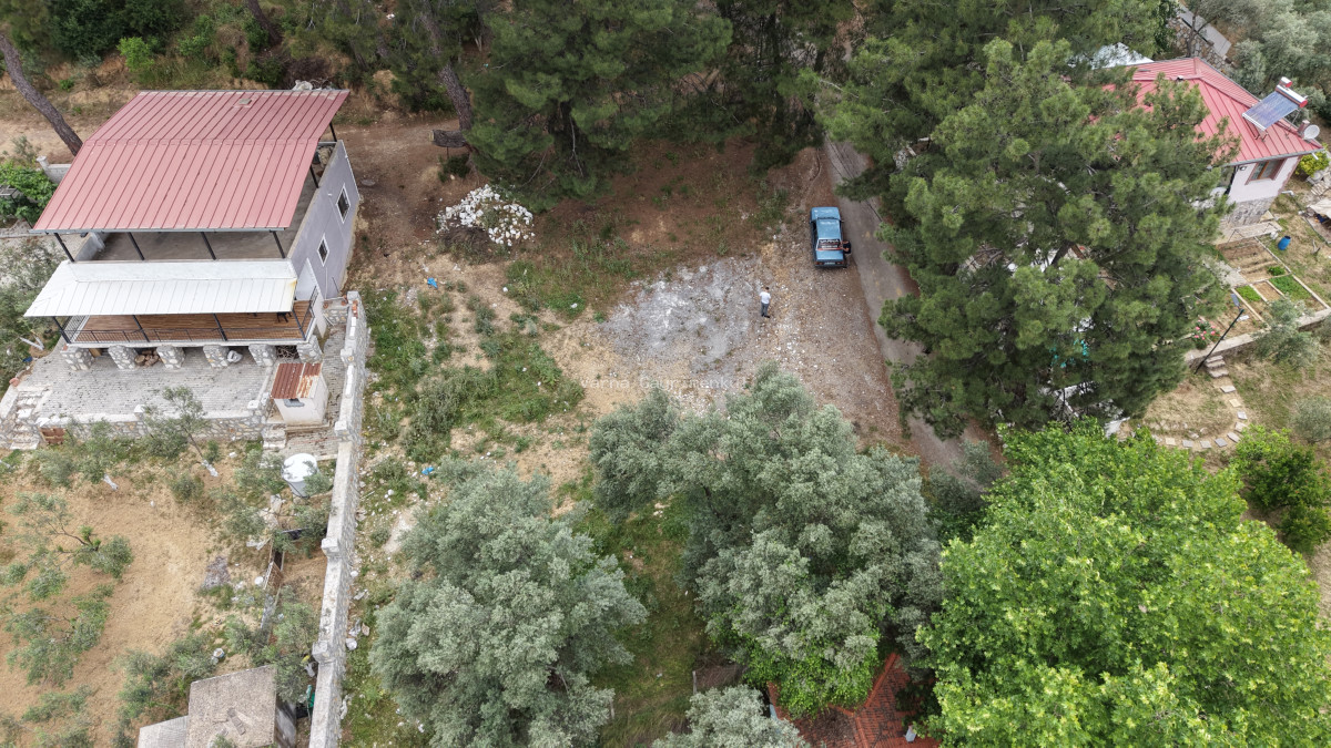 ATAKÖYDE SATILIK TEKTAPU 1.000 M2 KÖY KENARI ARSA GİBİ BAHÇE - 11