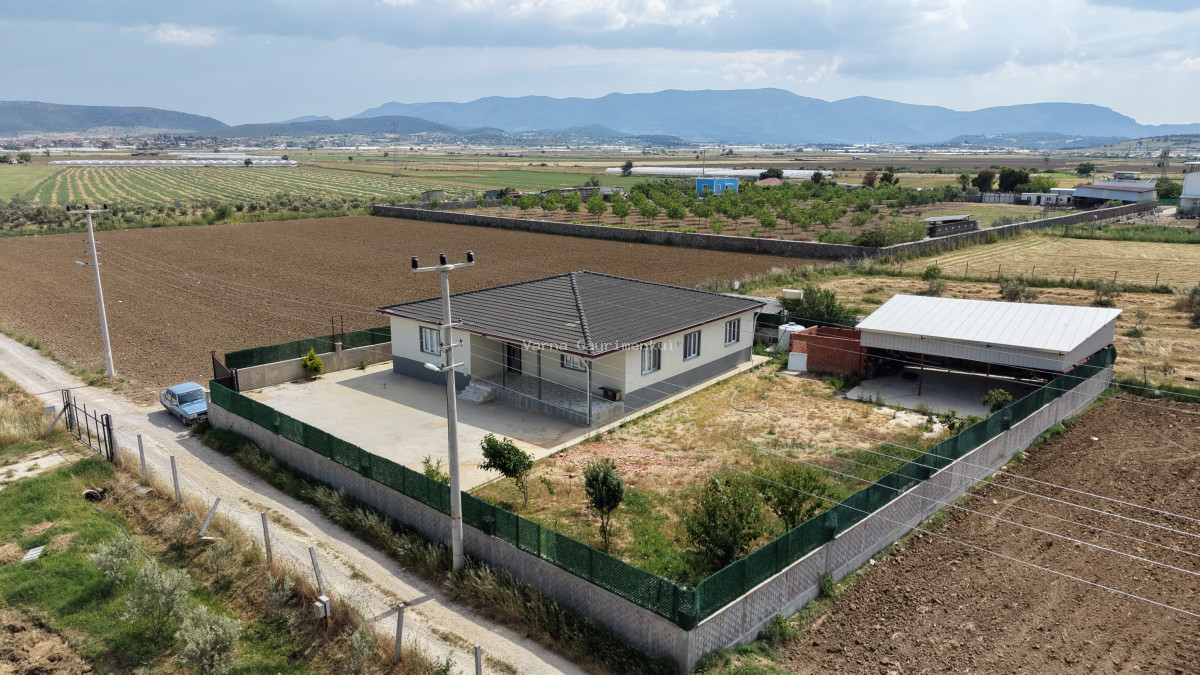 TEKELİ İZBANA YAKIN TEKTAPU 970 M2 BAHÇE İÇİNDE 200 M2 EV ÇEVRİLİ ELEKTRİK SU DEPO - 7