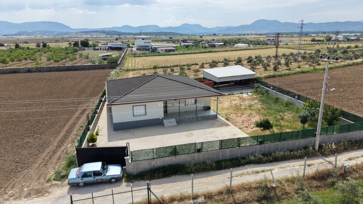 TEKELİ İZBANA YAKIN TEKTAPU 970 M2 BAHÇE İÇİNDE 200 M2 EV ÇEVRİLİ ELEKTRİK SU DEPO - 8