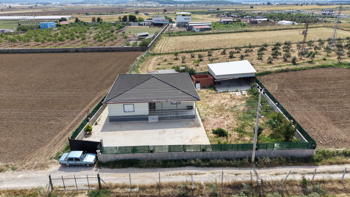 TEKELİ İZBANA YAKIN TEKTAPU 970 M2 BAHÇE İÇİNDE 200 M2 EV ÇEVRİLİ ELEKTRİK SU DEPO - 14